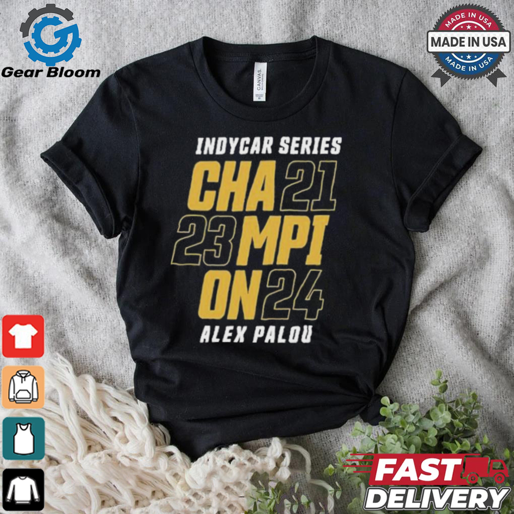 Alex palou 2024 3x indycar series champion T shirt Alex palou 2024 3x indycar series champion T shirt
