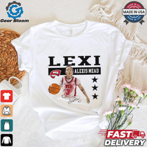 Alexis Mead Western Kentucky basketball signature shirt