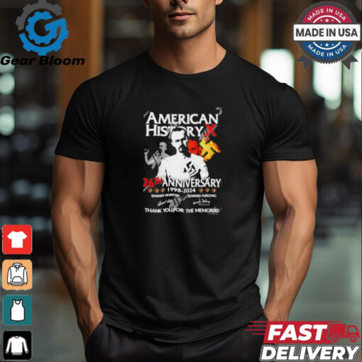 American History 26th Anniversary 1998 2024 Thank You For The Memories T Shirt