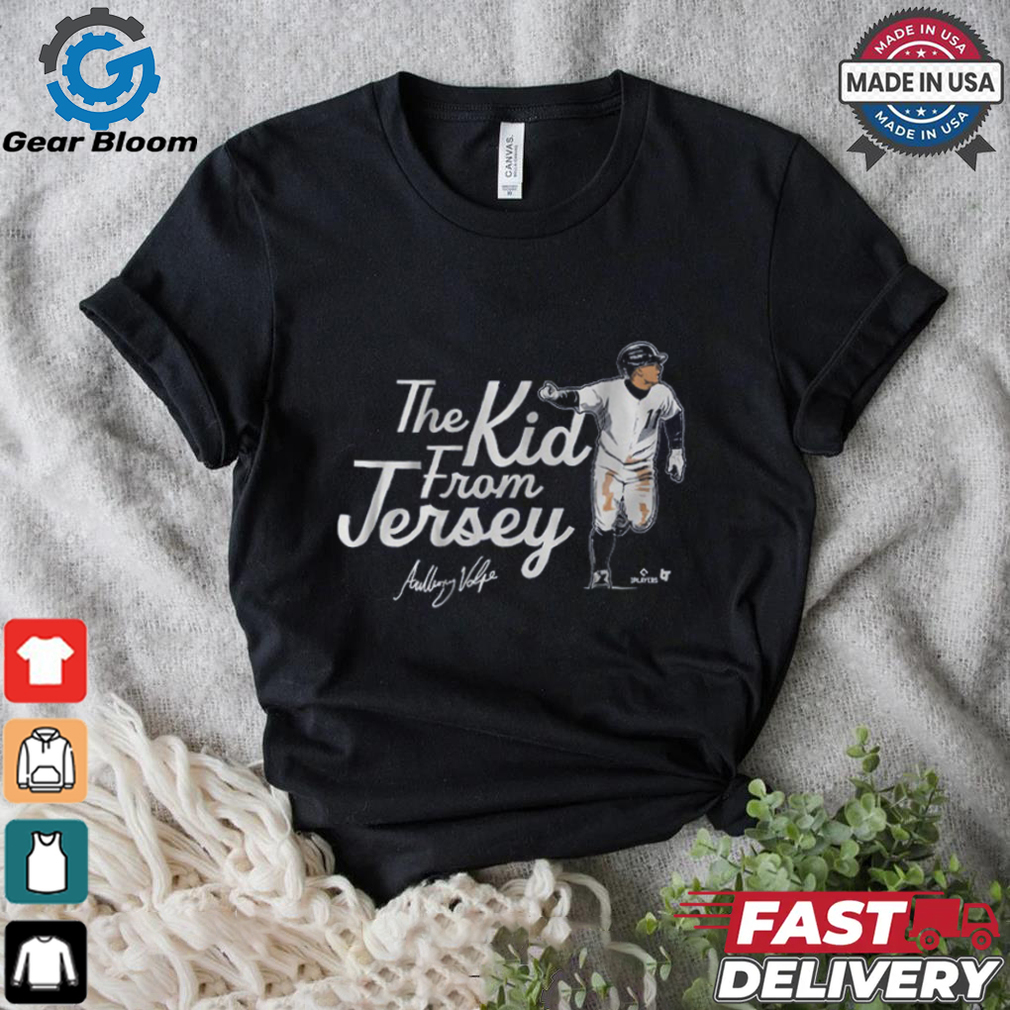 Anthony Volpe The Kid from Jersey T Shirt Anthony Volpe The Kid from Jersey T Shirt