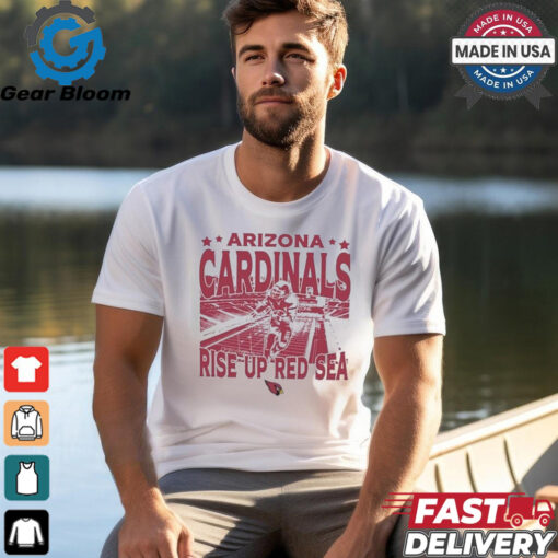 Arizona Cardinals Gameday Rise Up Red Sea Vintage Stadium Shirt