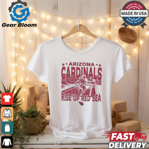 Arizona Cardinals Gameday Rise Up Red Sea Vintage Stadium Shirt