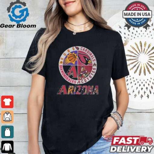 Arizona Sports Teams Logo 2024 Shirt