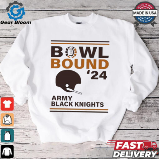 Army Black Knights 2024 Bowl Bound Helmet Shirt