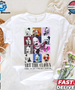 Art The Clown The Screamers Eras Tour shirt