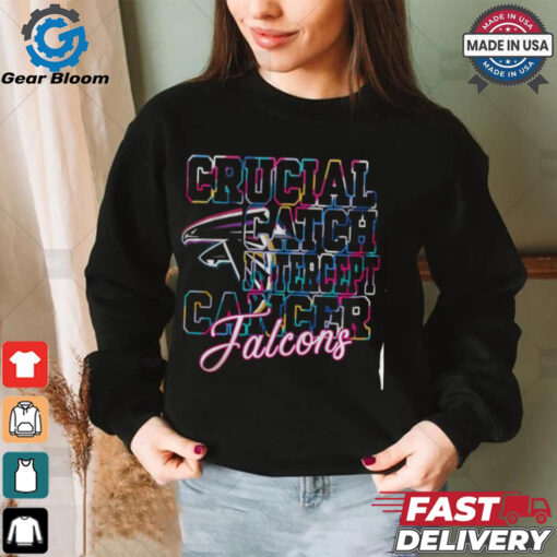 Atlanta Falcons Crucial Catch Intercept Cancer Shirts