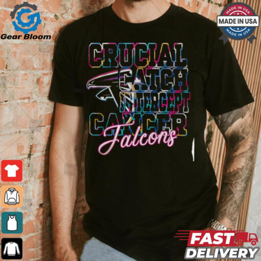 Atlanta Falcons Crucial Catch Intercept Cancer Shirts