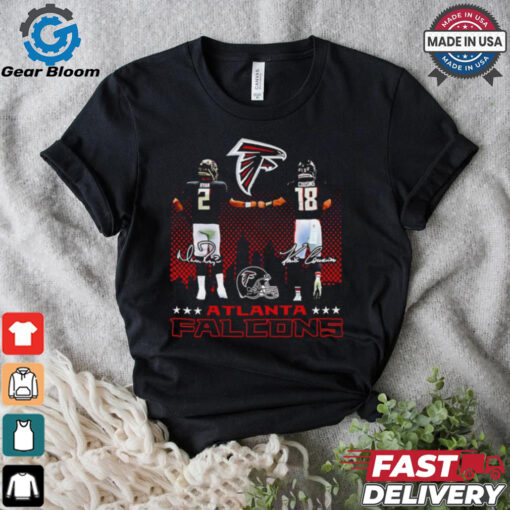 Atlanta Falcons Matt Ryan and Kirk Cousins signature 2024 shirt