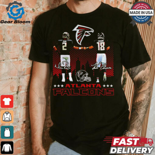 Atlanta Falcons Matt Ryan and Kirk Cousins signature 2024 shirt