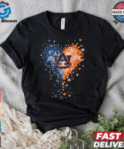 Auburn Tigers Crystal Heart Shirt