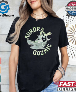 Aurora Comic Mommy Shark Painting t shirt