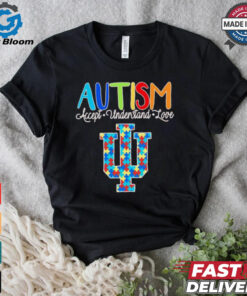 Autism accept understand love Indiana Hoosiers shirt