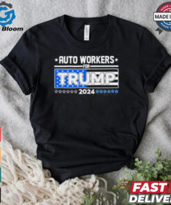 Auto Workers For Trump 2024 Detroit Shirt