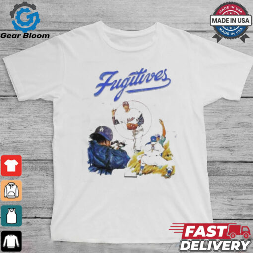 Awesome Fugitives Dodgers Inspired Baseball 2024 T shirt