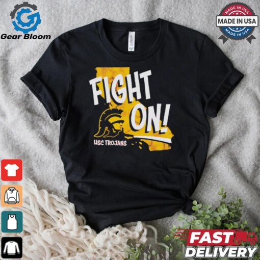 Awesome USC Trojans Fight On logo shirt