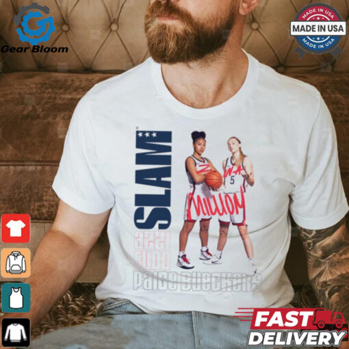 Azzi Fudd and Paige Bueckers Million Slam Cover shirt