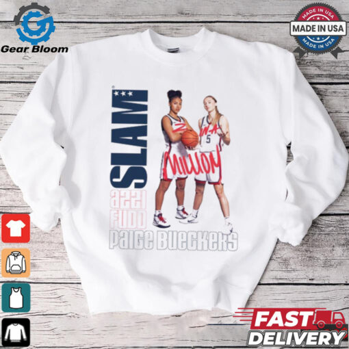 Azzi Fudd and Paige Bueckers Million Slam Cover shirt