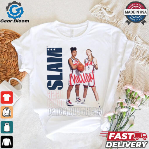 Azzi Fudd and Paige Bueckers Million Slam Cover shirt