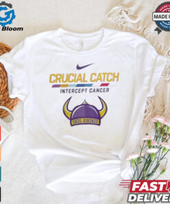 Minnesota Vikings NFL Crucial Catch Intercept Cancer Skol Vikings 2024 T shirt