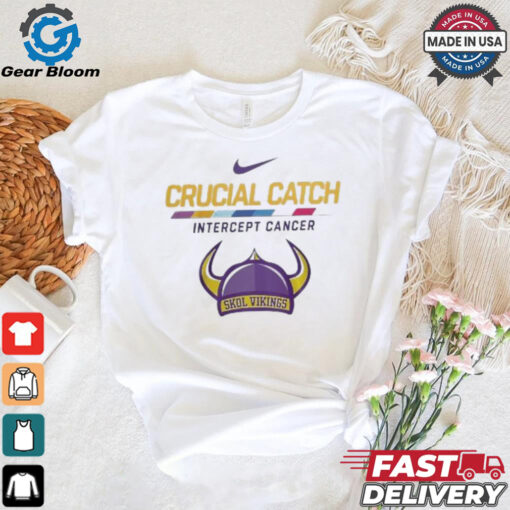 Minnesota Vikings NFL Crucial Catch Intercept Cancer Skol Vikings 2024 T shirt