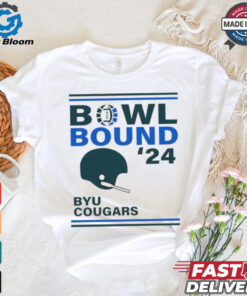 BYU Cougars 2024 Bowl Bound Helmet Shirt