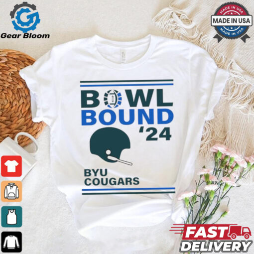 BYU Cougars 2024 Bowl Bound Helmet Shirt