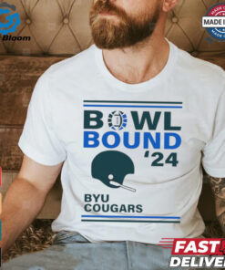 BYU Cougars 2024 Bowl Bound Helmet Shirt