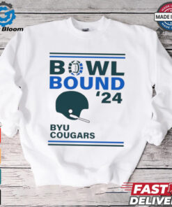 BYU Cougars 2024 Bowl Bound Helmet Shirt