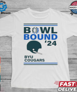 BYU Cougars 2024 Bowl Bound Helmet Shirt