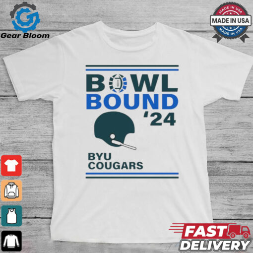 BYU Cougars 2024 Bowl Bound Helmet Shirt