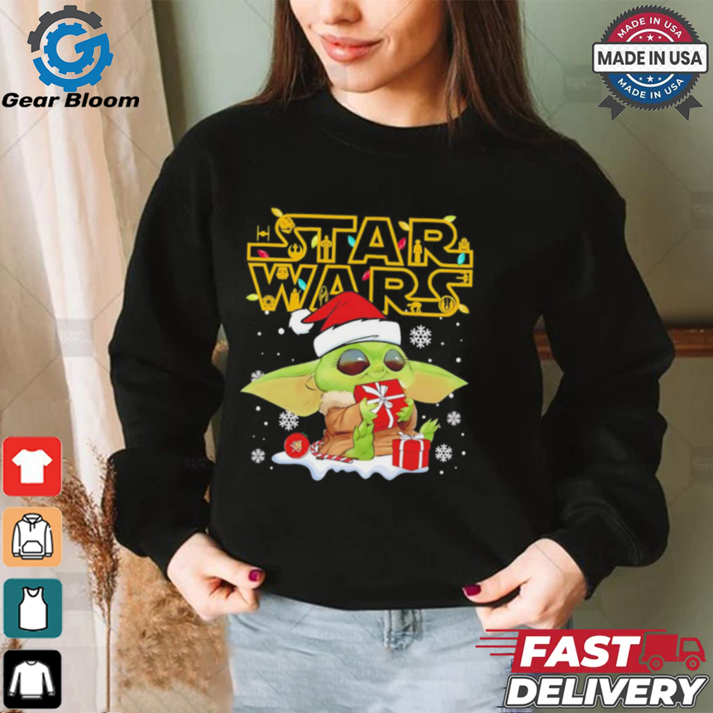 Baby Yoda Starwars Christmas gift shirt Baby Yoda Starwars Christmas gift shirt