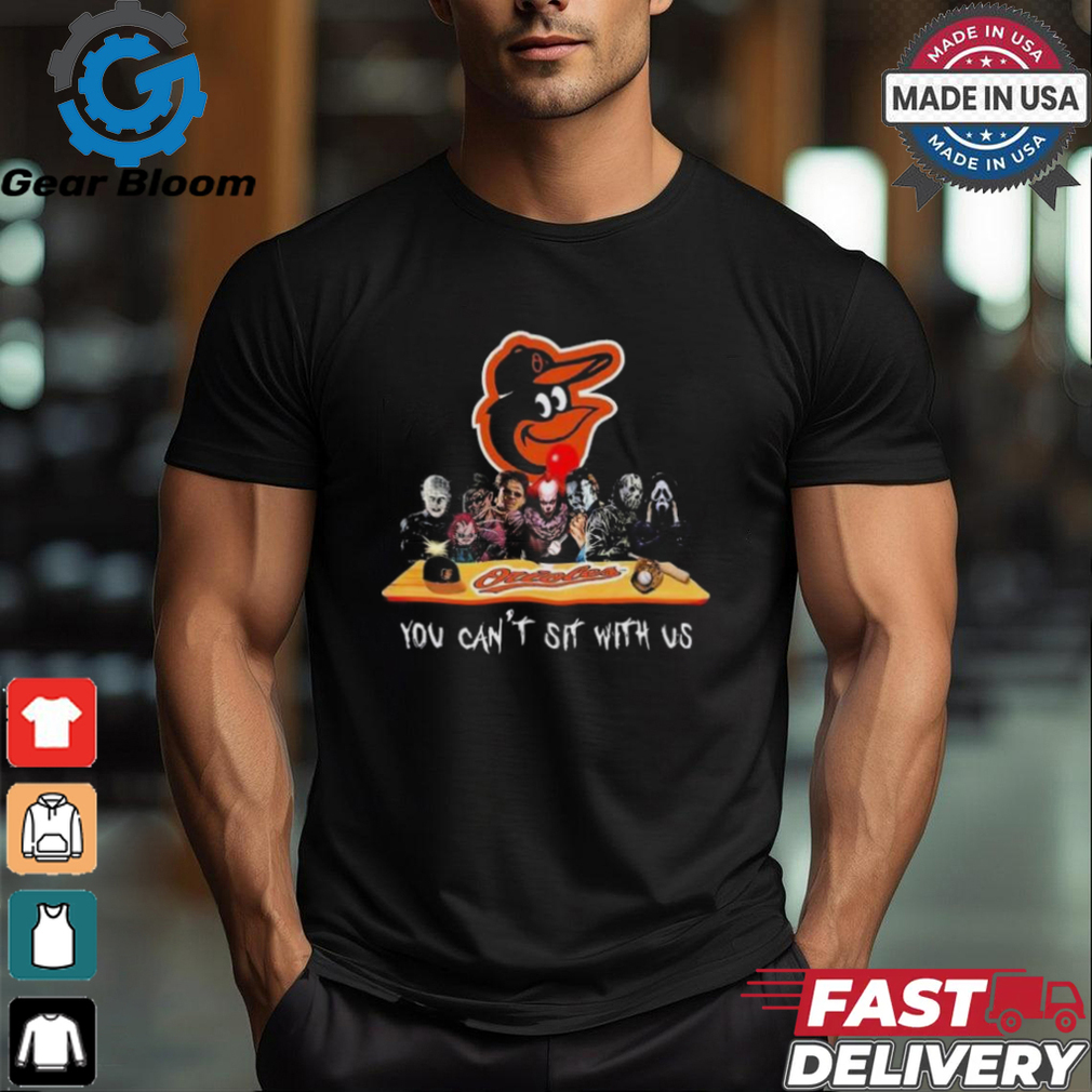 Baltimore Orioles MLB Horror Movies Halloween You Can’t Sit With Us 2024 Shirt Baltimore Orioles MLB Horror Movies Halloween You Can’t Sit With Us 2024 Shirt