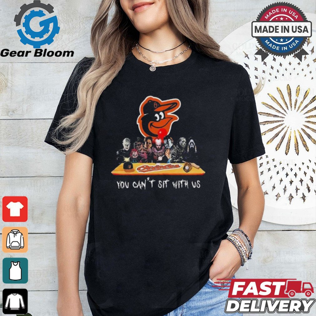 Baltimore Orioles MLB Horror Movies Halloween You Can’t Sit With Us 2024 Shirt Baltimore Orioles MLB Horror Movies Halloween You Can’t Sit With Us 2024 Shirt