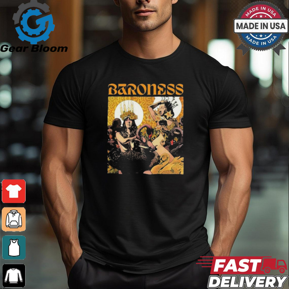 Baroness Yellow Tracklist T Shirt Baroness Yellow Tracklist T Shirt