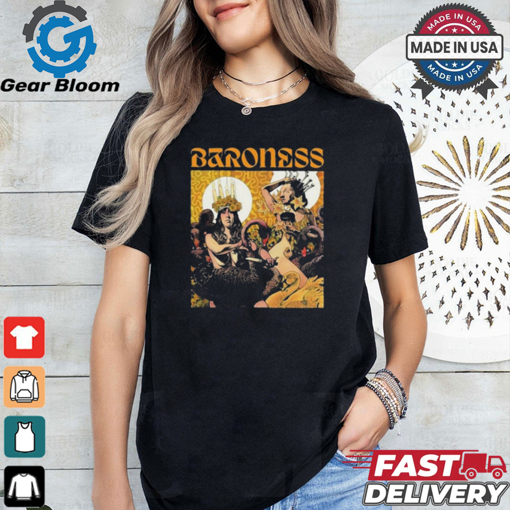Baroness Yellow Tracklist T Shirt Baroness Yellow Tracklist T Shirt