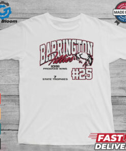 Barrington Fillies #25 Celebrating The Rich History And Tradition Of High School Girls Volleyball t shirt