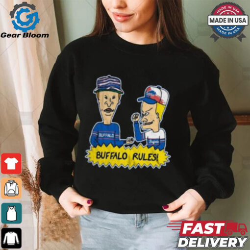 Beavis And Butt Head Buffalo Rules Shirt