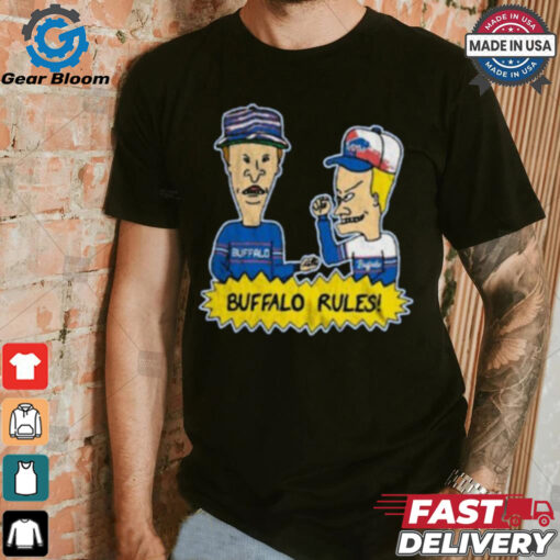 Beavis And Butt Head Buffalo Rules Shirt