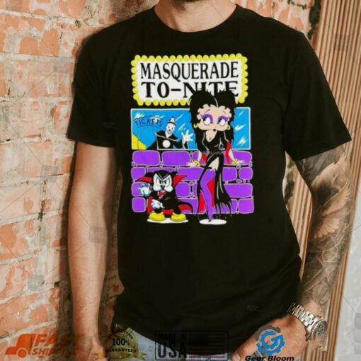 Betty Boop   Masquerade T Shirt