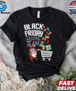 Black Friday Shopping Team Funny Christmas T Shirt
