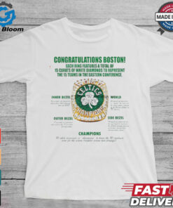 Boston Celtics 18th Ring Champions shirt