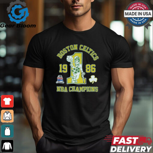 Boston Celtics NBA Champions The 1986 NBA Finals t shirt