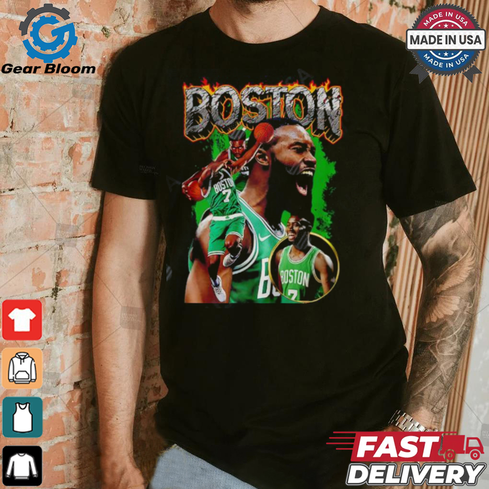Boston Celtics number 7 Jaylen Brown scream graphic shirt Boston Celtics number 7 Jaylen Brown scream graphic shirt