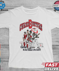 Boston Red Sox Curse Busters we don’t believe in no curse vintage shirt