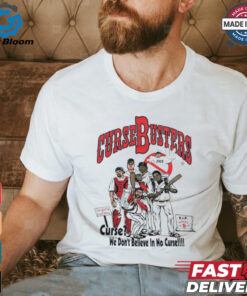 Boston Red Sox Curse Busters we don’t believe in no curse vintage shirt