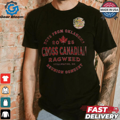 Boys From Oklahoma 2025 Cross Canadian Ragweed  Shirt