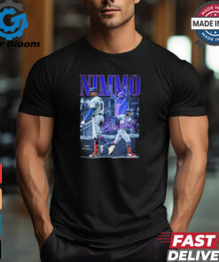 Brandon Nimmo New York Mets MLB Signature Graphic t shirt