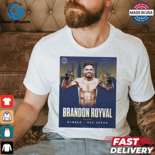 Brandon Royval Winner UFC Vegas 98 Poster t shirt