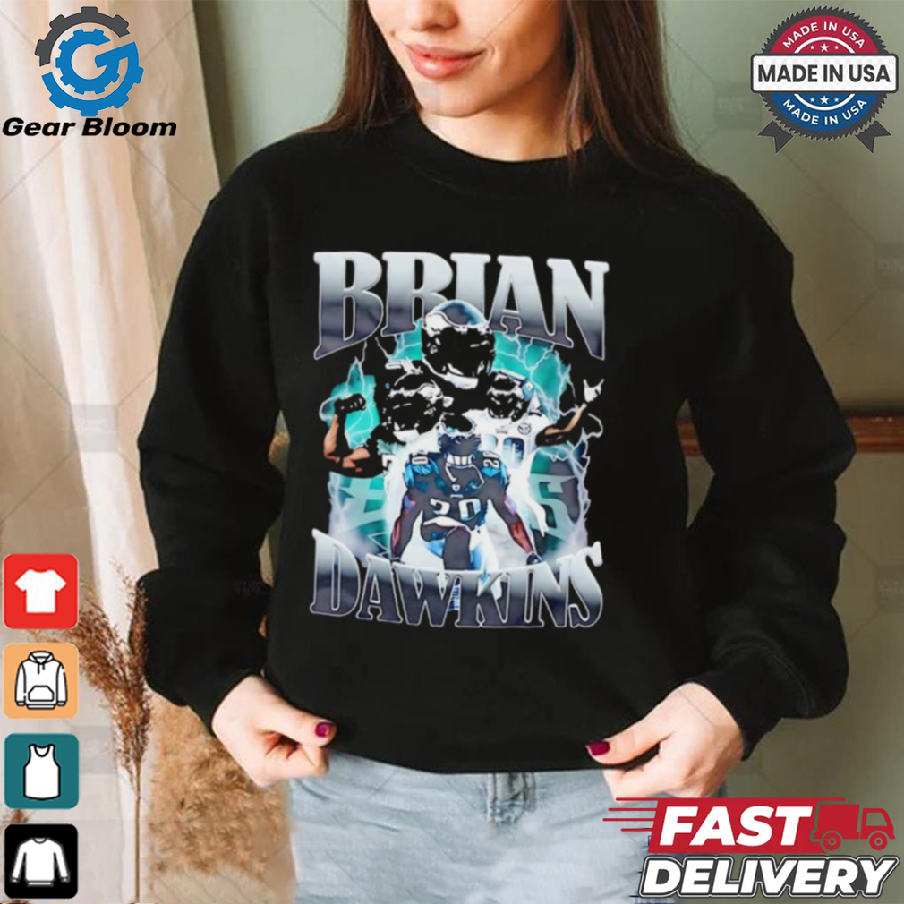 Brian Dawkins 20 Philadelphia Eagles graphic shirt Brian Dawkins 20 Philadelphia Eagles graphic shirt