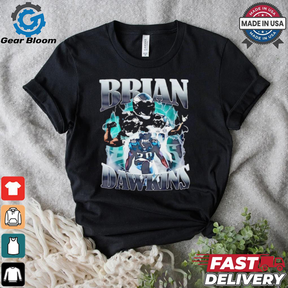 Brian Dawkins 20 Philadelphia Eagles graphic shirt Brian Dawkins 20 Philadelphia Eagles graphic shirt
